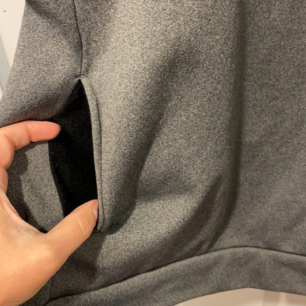 Nike Oversized 1/4 Zip Logo Pullover EUC